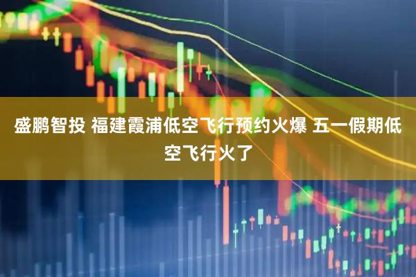 盛鹏智投 福建霞浦低空飞行预约火爆 五一假期低空飞行火了