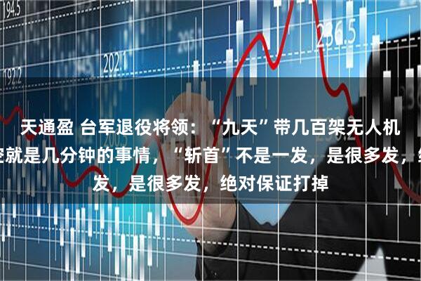 天通盈 台军退役将领：“九天”带几百架无人机飞到台北上空就是几分钟的事情，“斩首”不是一发，是很多发，绝对保证打掉